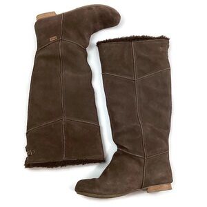 Blowfish Brown Leather Knee high Winter Boots Women’s 8.5